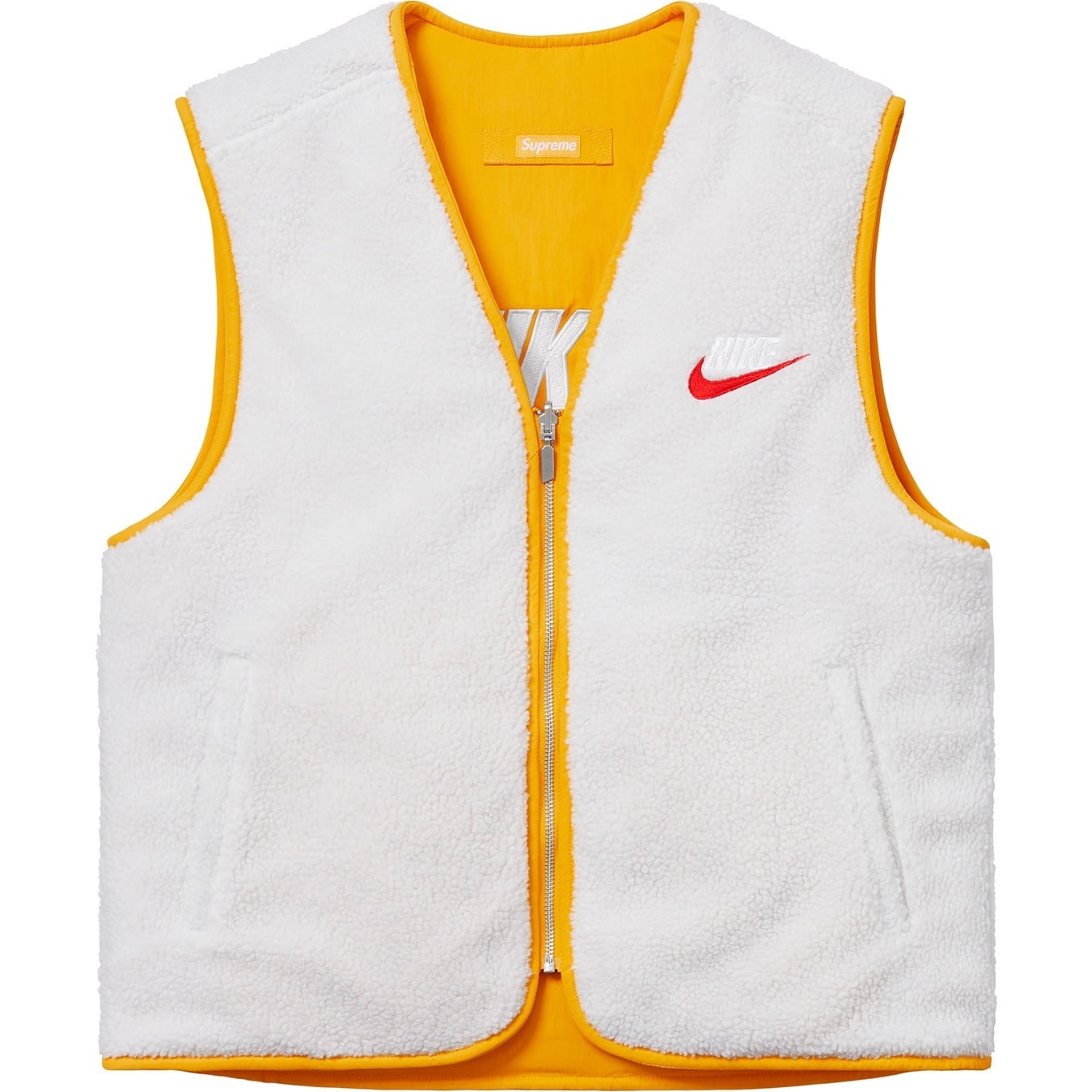 Supreme®/Nike® Reversible Nylon Sherpa Vest view 2